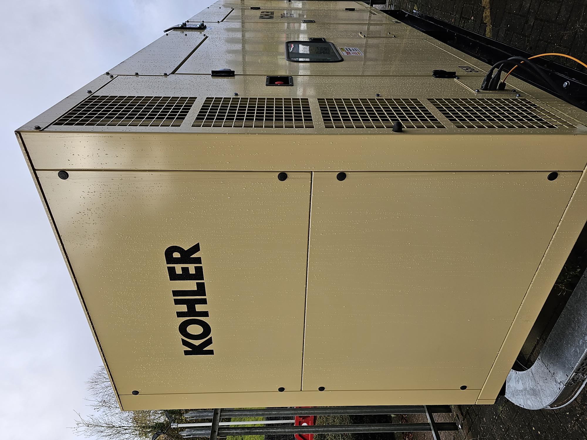 Backup Generators at VeloxServ UK data centre